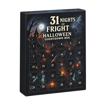 31 Nights of Fright Halloween Countdown Calendar
