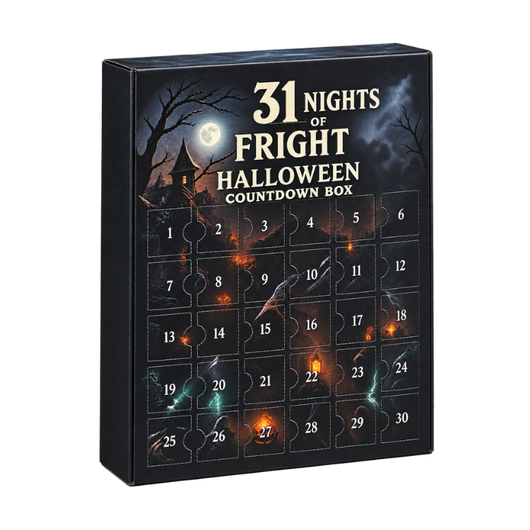 31 Nights of Fright Halloween Countdown Calendar